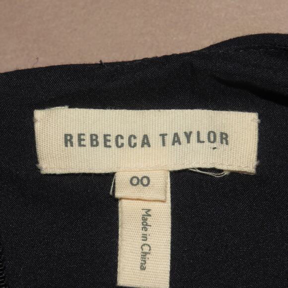 Rebecca Taylor Navy Blue Classic Sleeveless Suit Sheath Dress - Picture 9 of 11